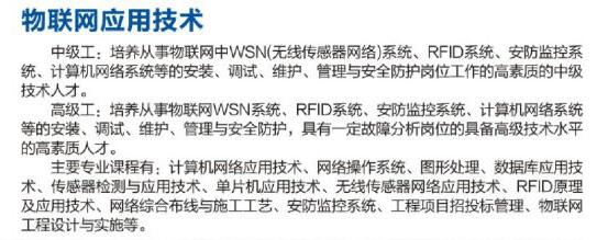 四川理工技师学院物联网应用技术专业介绍